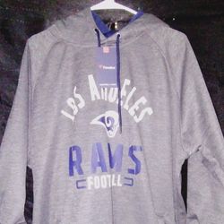 NWT!  L.A Rams DRI-FIT Hoodie Sz. 2XB  NFL 