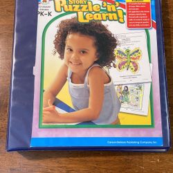 Bible Story Puzzle And Learn Book