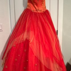 Quinceañera Dress Size 12 Fits Most 8-10