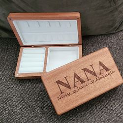 Personalized  Travel Jewerly boxes