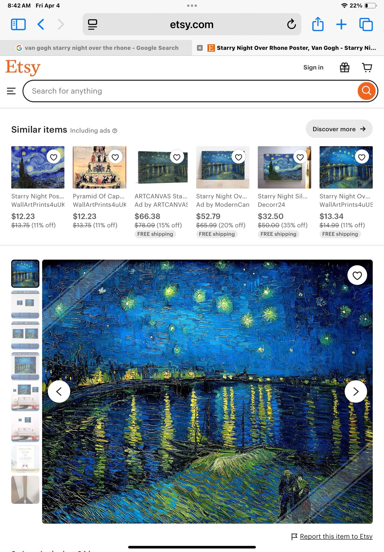 Starry Nights Over The Rhône