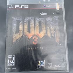 Doom 3 BFG Edition Ps3 Game