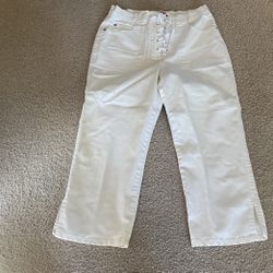 Womens Denim Capris