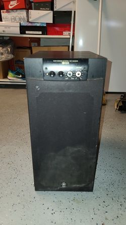 Yamaha subwoofer