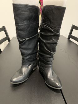 Black Steve Madden boots