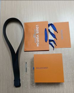 Black Louis Vuitton Belt
