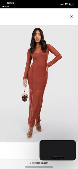 Boohoo Maxi Dress