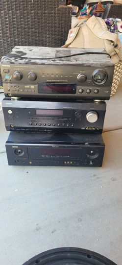 Vintage stereo receivers.  Technics, denon, integra. $100 each