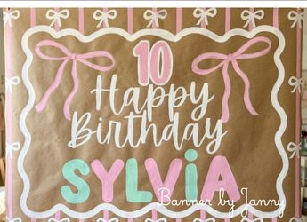 Birthday banner