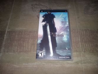 PSP CIB Final Fantasy Crisis Core (tested)