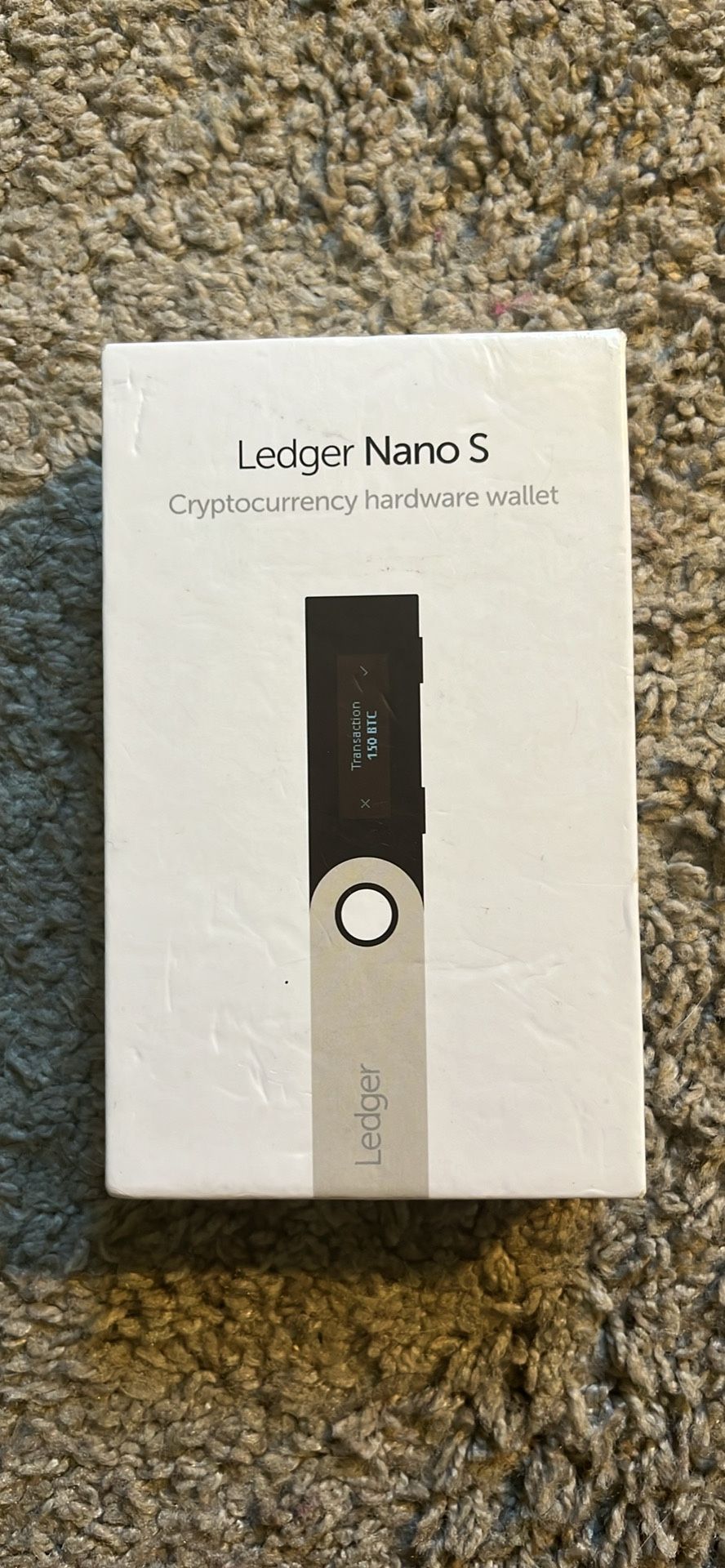 Ledger Nano S Cryptocurrency Wallet
