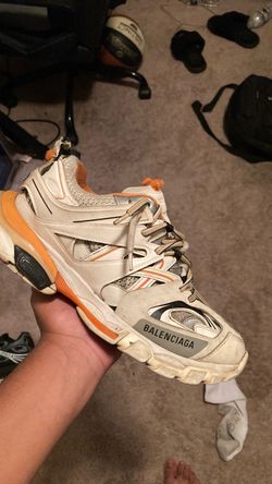 Balenciaga Track Sneaker White Orange