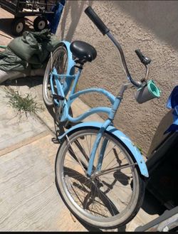 Elektra beach cruiser baby blue adult