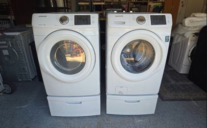 Samsung Front Load Washer & Dryer Set 🔥