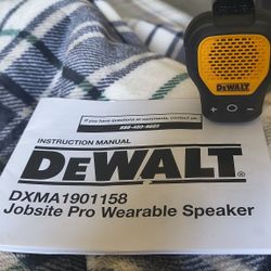 DeWalt Speaker