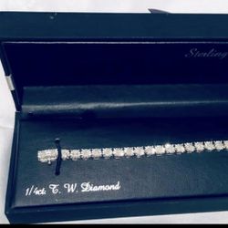 BEAUTIFUL 1/4 Carat Diamond Bracelet