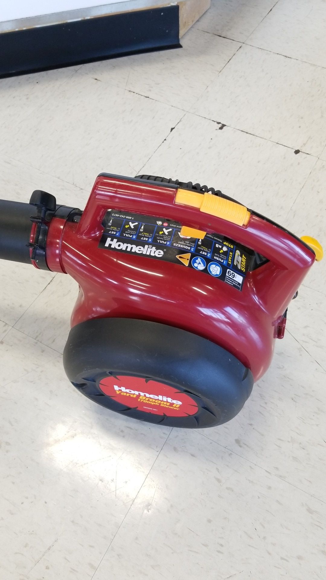 Homelite Yard Broom II Leaf Blower (773789-1)