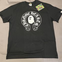 Designer Shirt Bape X Chrome