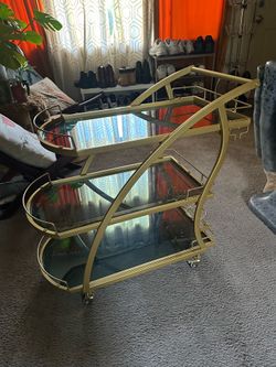 3 tier bar cart