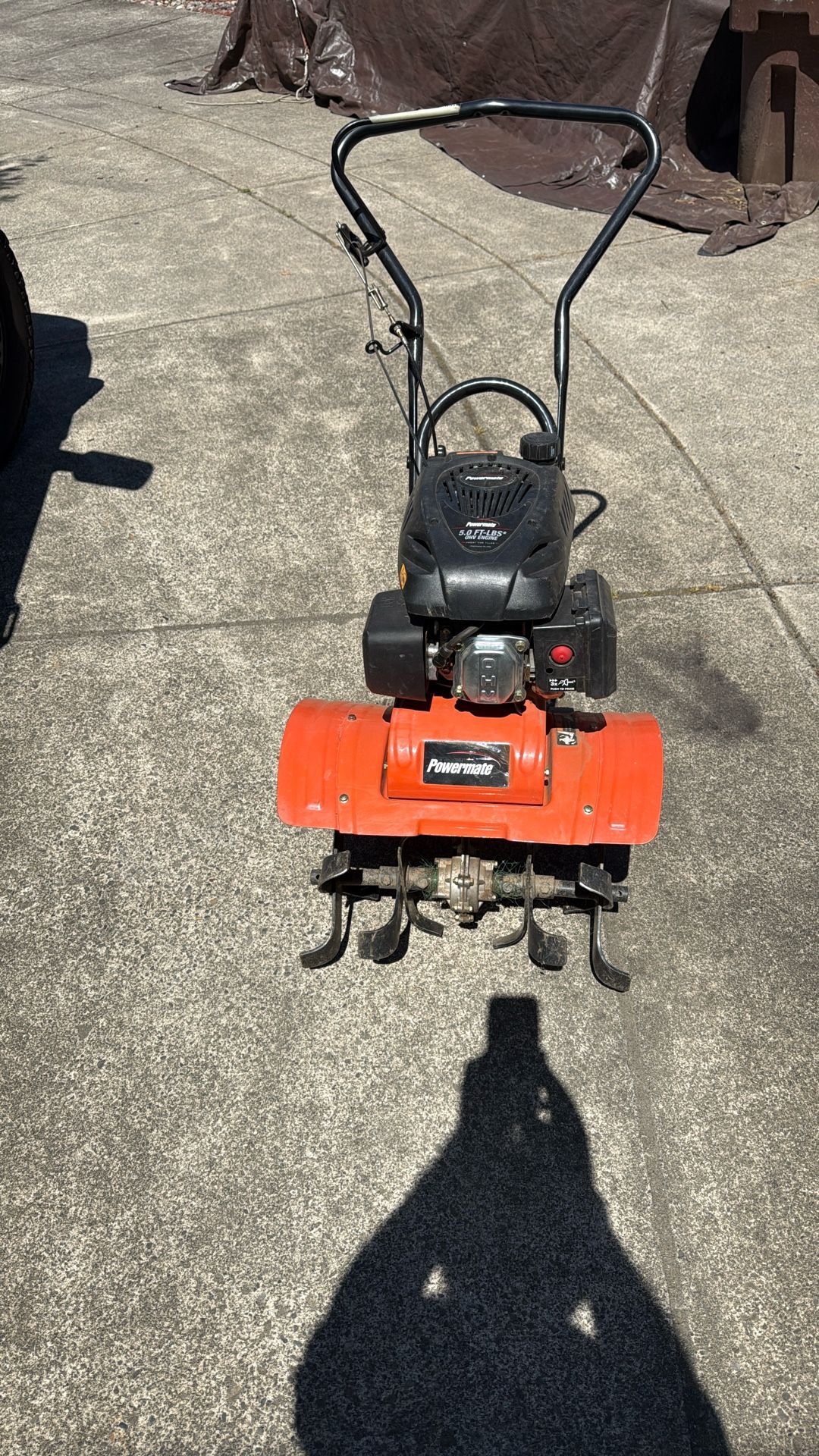 Power mate 5 Hp Rototiller Like New