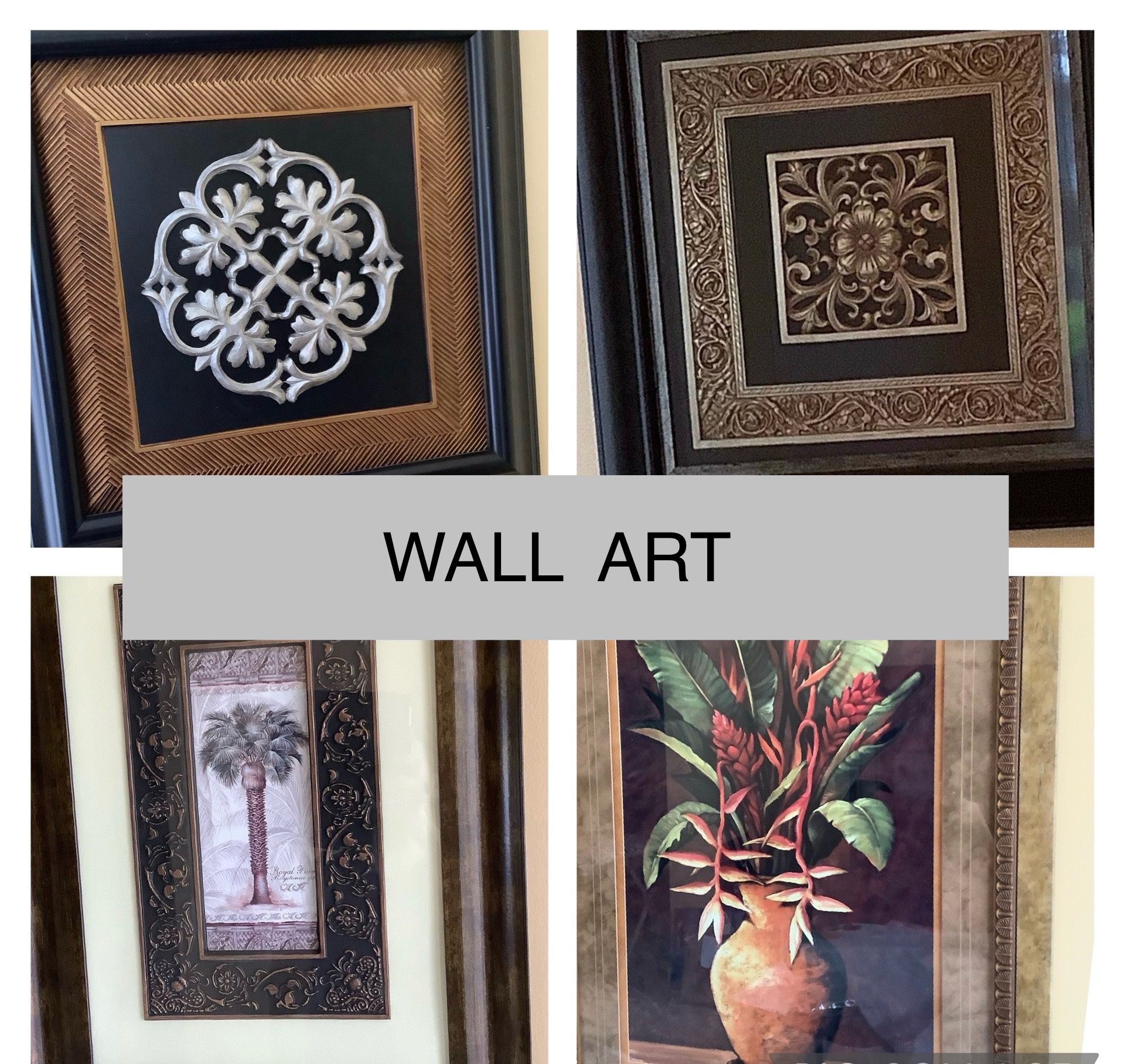 Wall Art - See Photos For Prices And Measurements. - Priced To Sell!