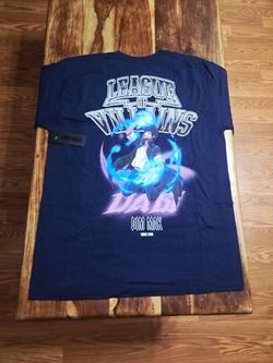 Steve Aoki's DIM MAK/My Hero Academia Collab Men's Graphic Tee. Size Large
