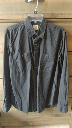 JCrew, Van Heusen Men's long sleeve casual formal shirt Henley polo sport shirt