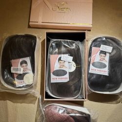 12 HAIR WIGS WITH NET