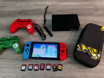 Nintendo Switch plus games