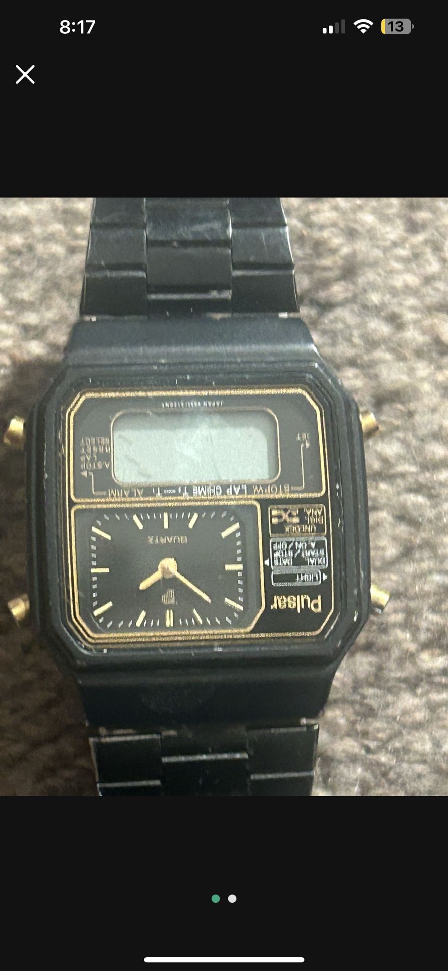 RARE WATCH / NEEDS BATTERIES TO WORK