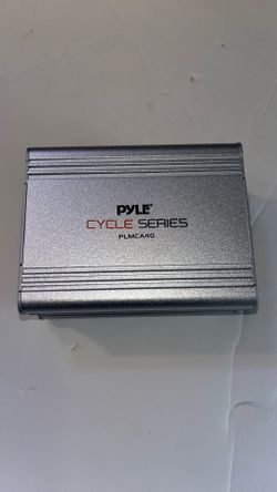 Pyle Cycle Series PLMCA40 amplifier for motorcycles no power plug $30