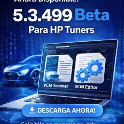 hp tuners nueva vercionn 