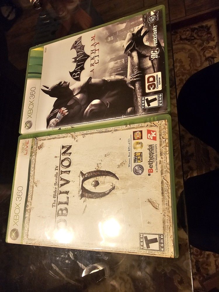 Xbox 360 Game Oblivion,  Batman