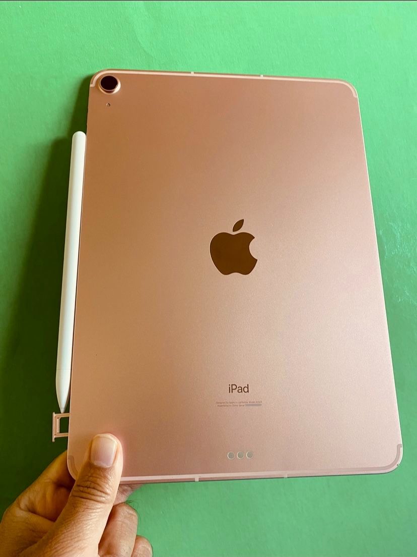 256GB Apple IPad Air 4th Generation (10.9” Liquid Retina/ 2020 Model / pink) Wifi +Cellular (LTE / Unlocked ) with keyboard, pen & Accessories,All Products : American Fashion Style Bags On Sale