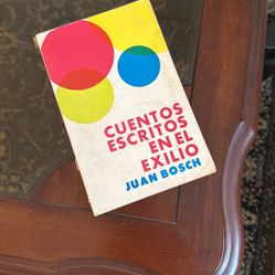 Cuentos Escritos En El Exilio - Juan Bosch (Vintage Paperback, Editora Alfa y Omega)