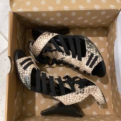 Snake print heels -ALDO