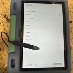 Amazon Fire Tablet 8” With Case & stylus 