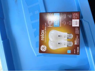 GE Relax HD LED Soft White Light Bulb (ONE BULB ONLY)