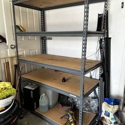 Metal Shelf Garage Storage 