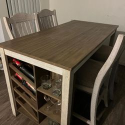 dining table 4 chairs