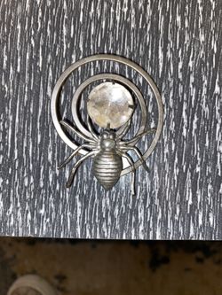 Vintage Spider Brooch