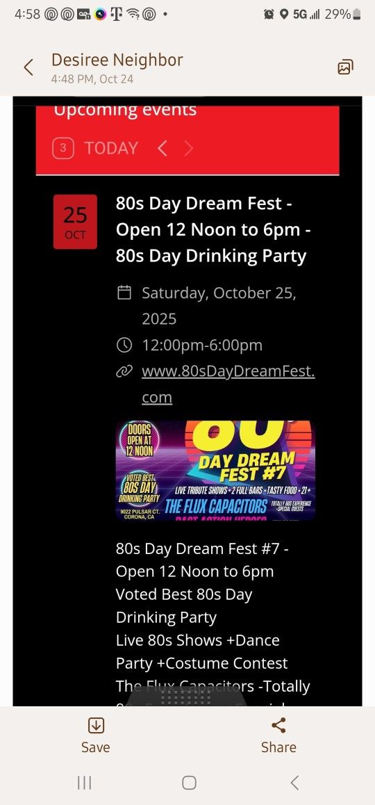 80s Bar In Corona