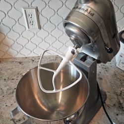 Kitchenaid Mixer Ultra Power Plus 4.5qt Tilt Head In Grey