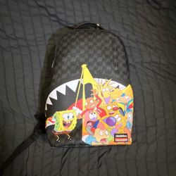 Nickelodeon x Sprayground bag.