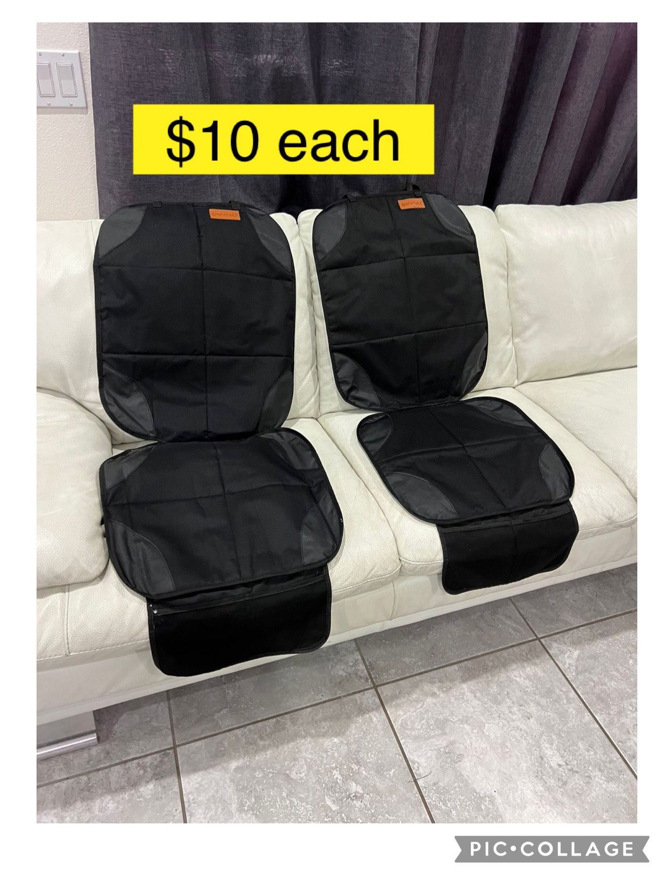 Cover protector car seat $10 each / Protectores de asientos de sillas de carro niños $10 cada uno