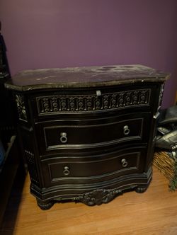 Black Nightstand 