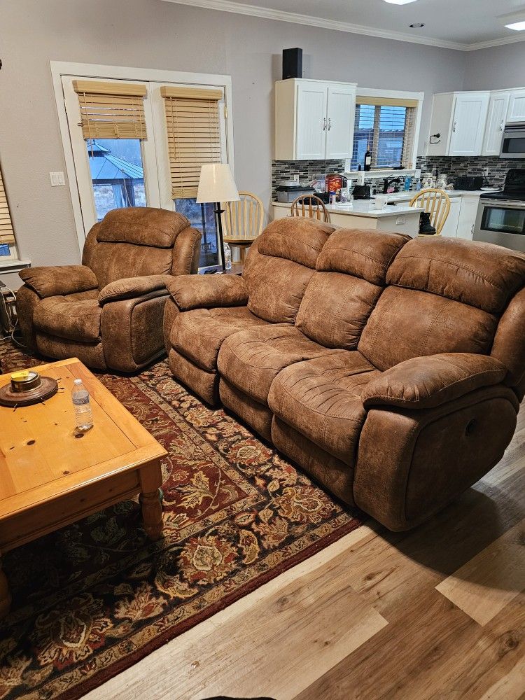 Couch And Recliner
