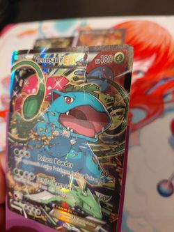 Venusaur Ex Black Star Promo Damaged