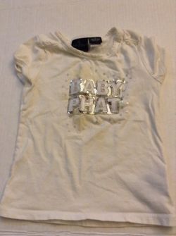 Girls 4T Baby Phat White T-Shirt