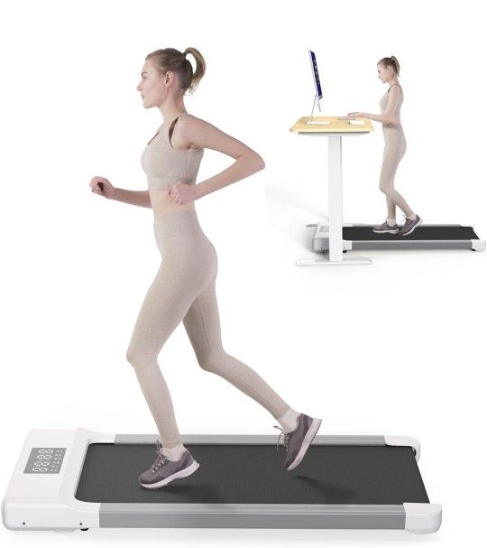Walking Pad Treadmill, 2024 Newest Mini Under Desk Treadmill
